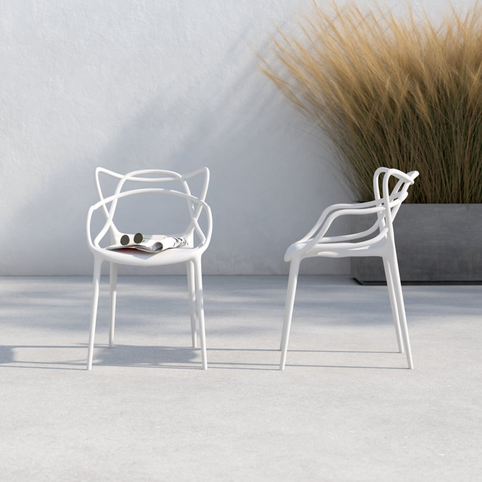 Saco Outdoor Dining Armchair & Reviews AllModern